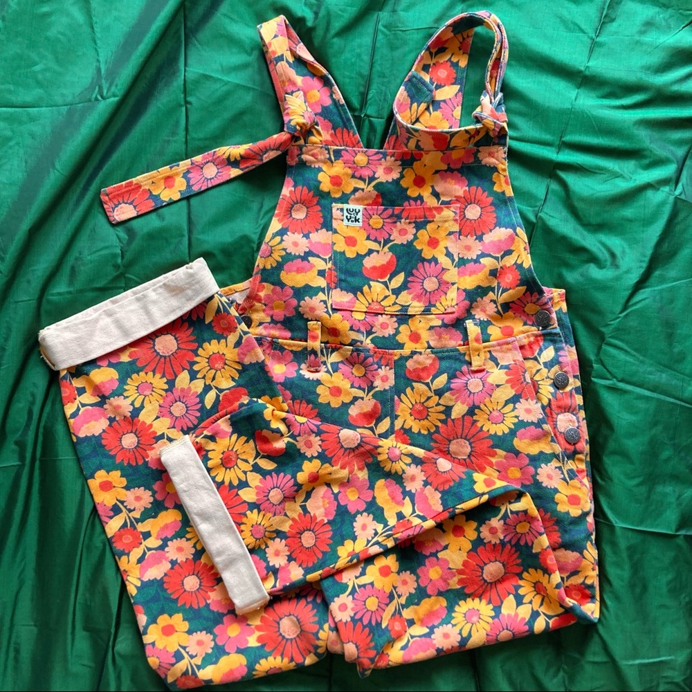 Lucy & Yak Easton Organic Cotton RARE Limited Edition Dungarees